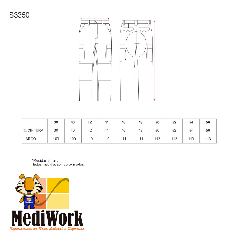 Pantalon Sport S3350 01